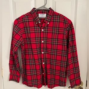Old Navy plaid dress shirt